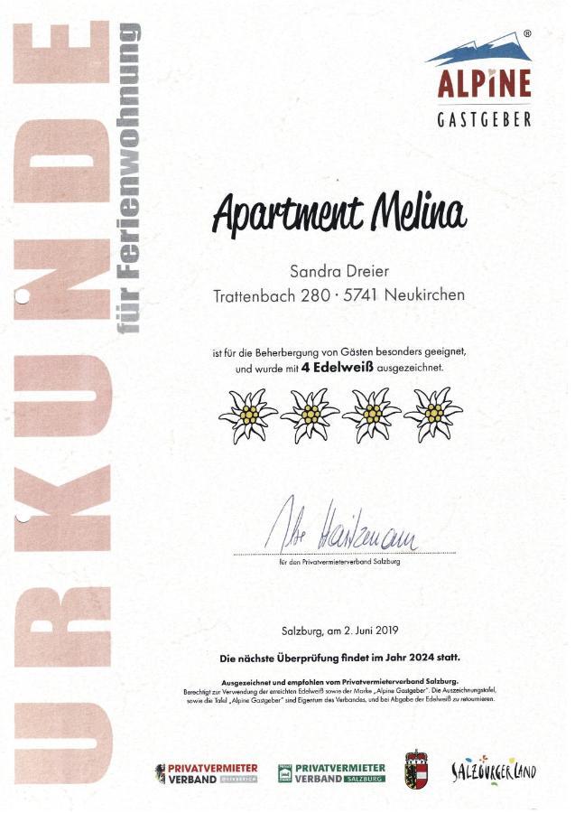 Apartment Melina Neukirchen am Großvenediger Exteriör bild